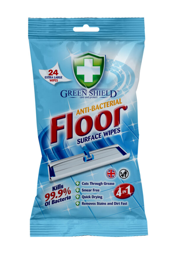 Green Shield Floor Wipes 80s x 12