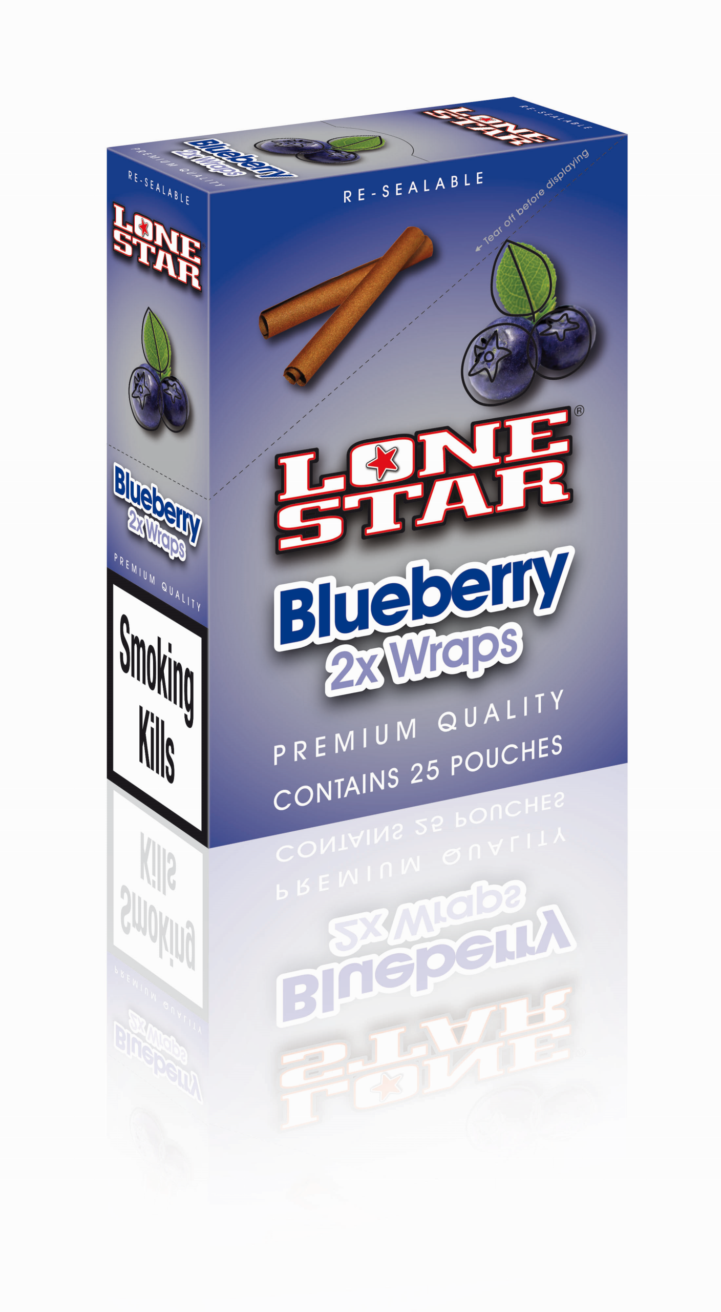 Wraps Lone Star Blueberry