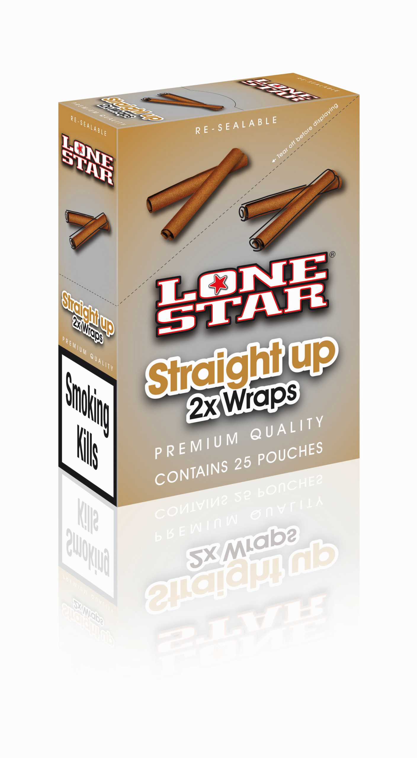 Wraps Lone Star Straight Up
