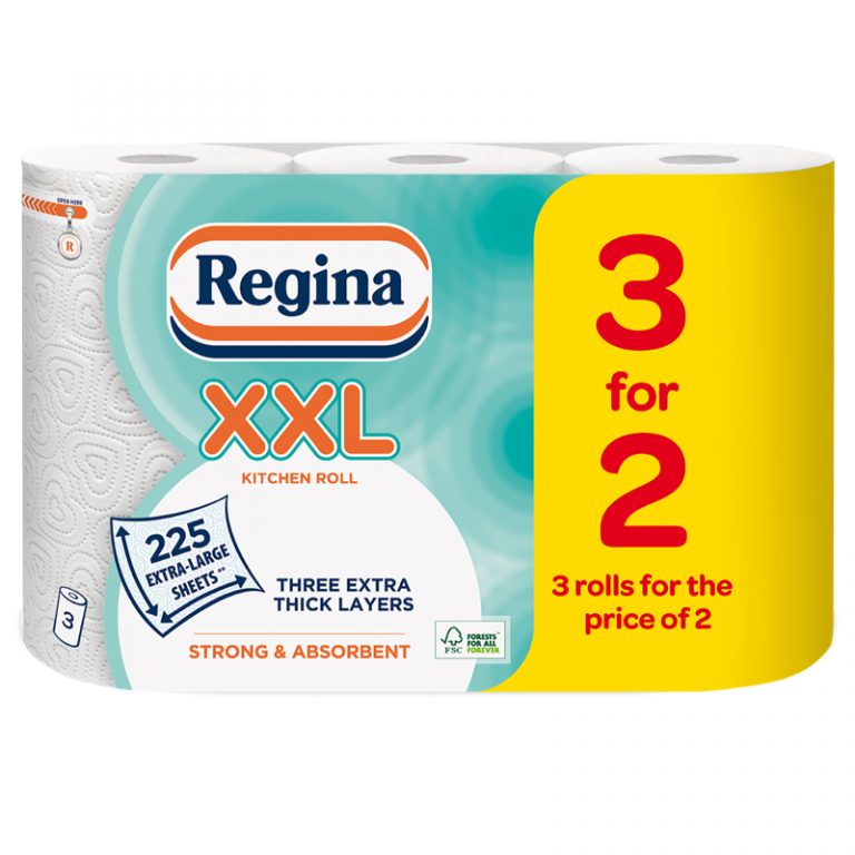 Regina XXL Kitchen Roll 3PK x 5 Lacey Wholesale Ltd