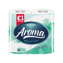 Aroma Toilet Roll 4PK x 10 ( PM £1)